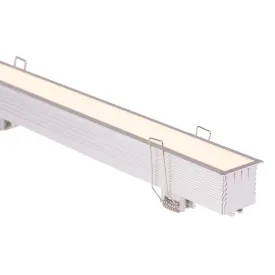 44mm x 40mm Silver Deep Square Recessed Winged Aluminium LED Profile Havit Lighting - HV9695-4540