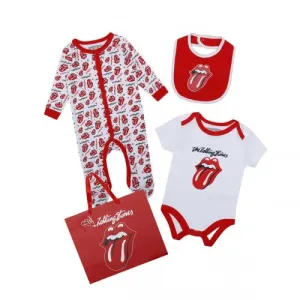 Amplified Baby The Rolling Stones Babygrow Set (Pack of 3)