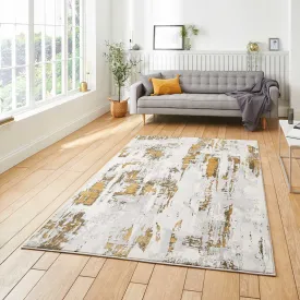 Apollo GR579 Grey/Gold Rug