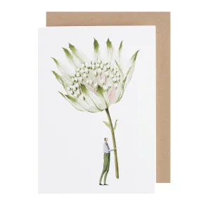 Astrantia Greeting Card