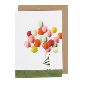 Balloons Greeting Card