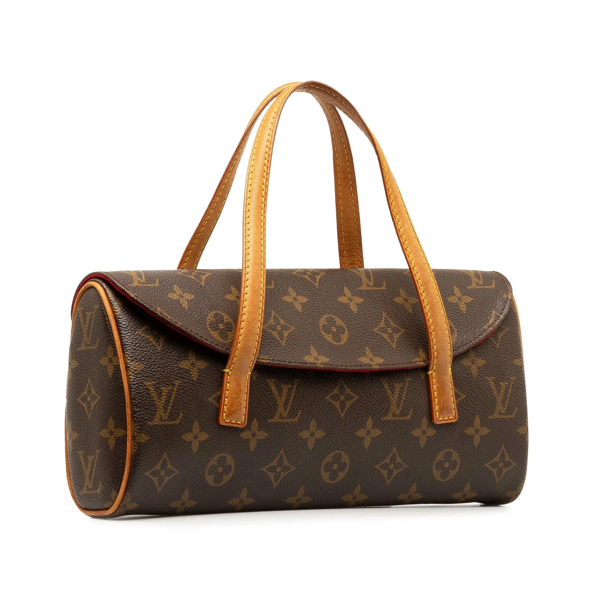 Brown Louis Vuitton Monogram Sonatine Handbag