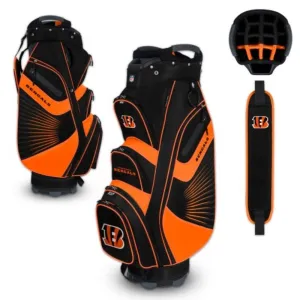 Cincinnati Bengals WinCraft "The Bucket II" 14-Way Cooler Cart Golf Bag