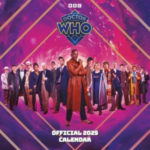 Doctor Who 2025 square calendar