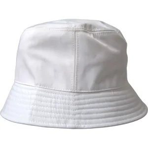 Dolce & Gabbana White Cotton Cap Bucket Capello Hat Men