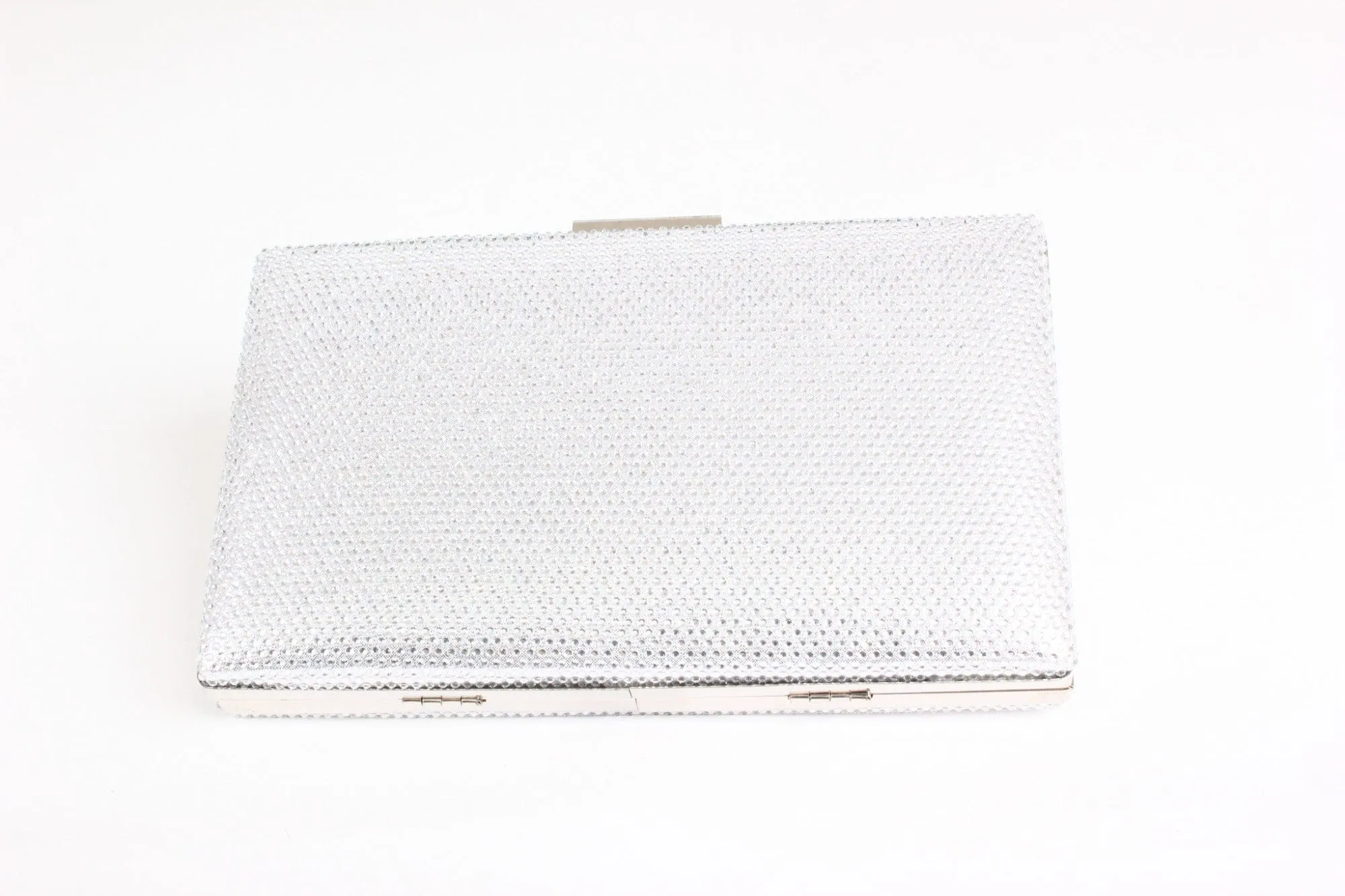 EG10236 Vanessa Rectangle Rhinestone Party Clutch