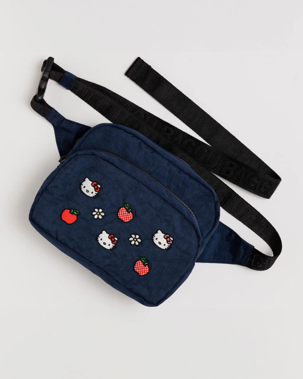 Fanny Pack - Embroidered Hello Kitty Apple