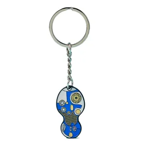 Fifteenth Doctor Sonic Screwdriver Enamel Keychain