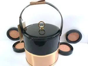 Georges Briard Mid-Century Ice Bucket and Coaster Bar Set