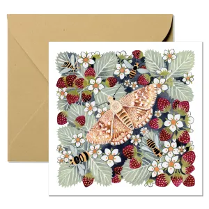 Greeting Card - Wild Strawberry