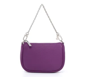 HCC X DUYP - Mini pochette -  Purple Anemone Grained Leather