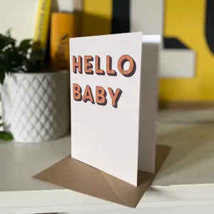 Hello Baby Card