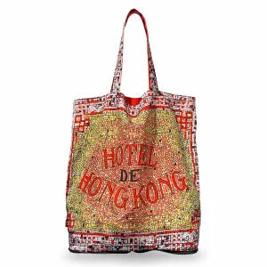 Hotel De Hong Kong Zip Wallet Shopping Bag