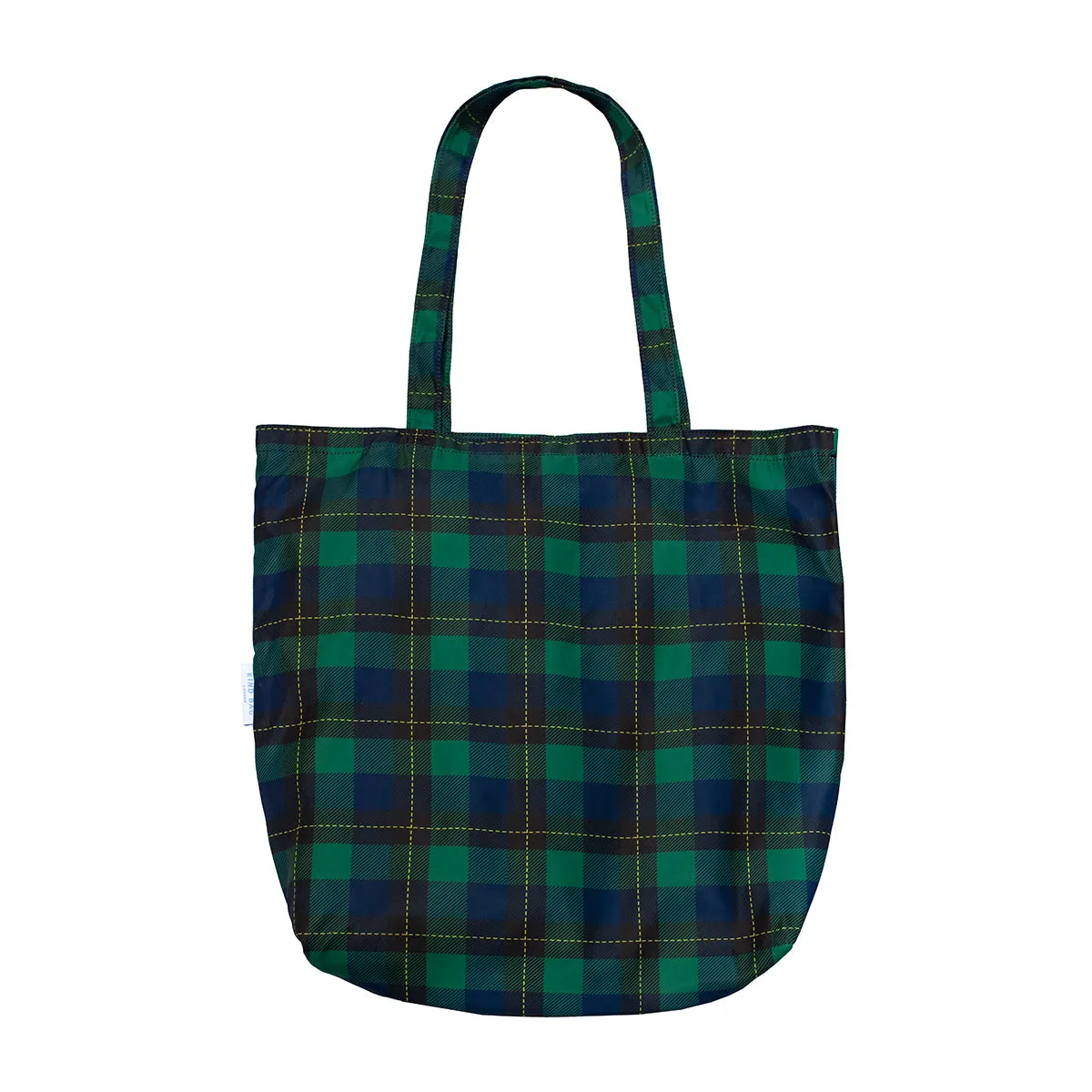 Kind Bag Tote Bag Tartan | Eco-Friendly Bag