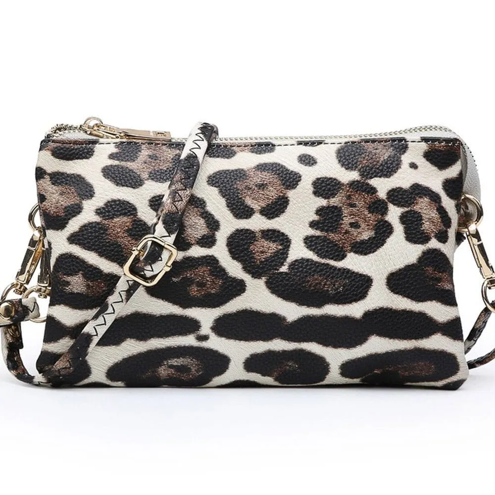 M013 Animal 3 Compartments Crossbody Bag