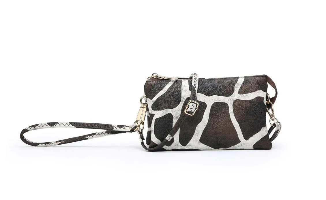 M013 Animal 3 Compartments Crossbody Bag