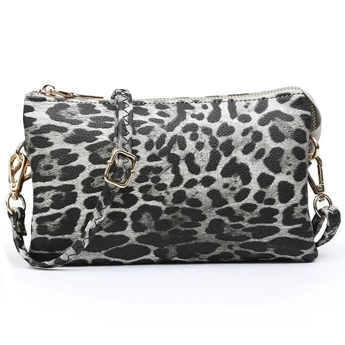 M013 Animal 3 Compartments Crossbody Bag