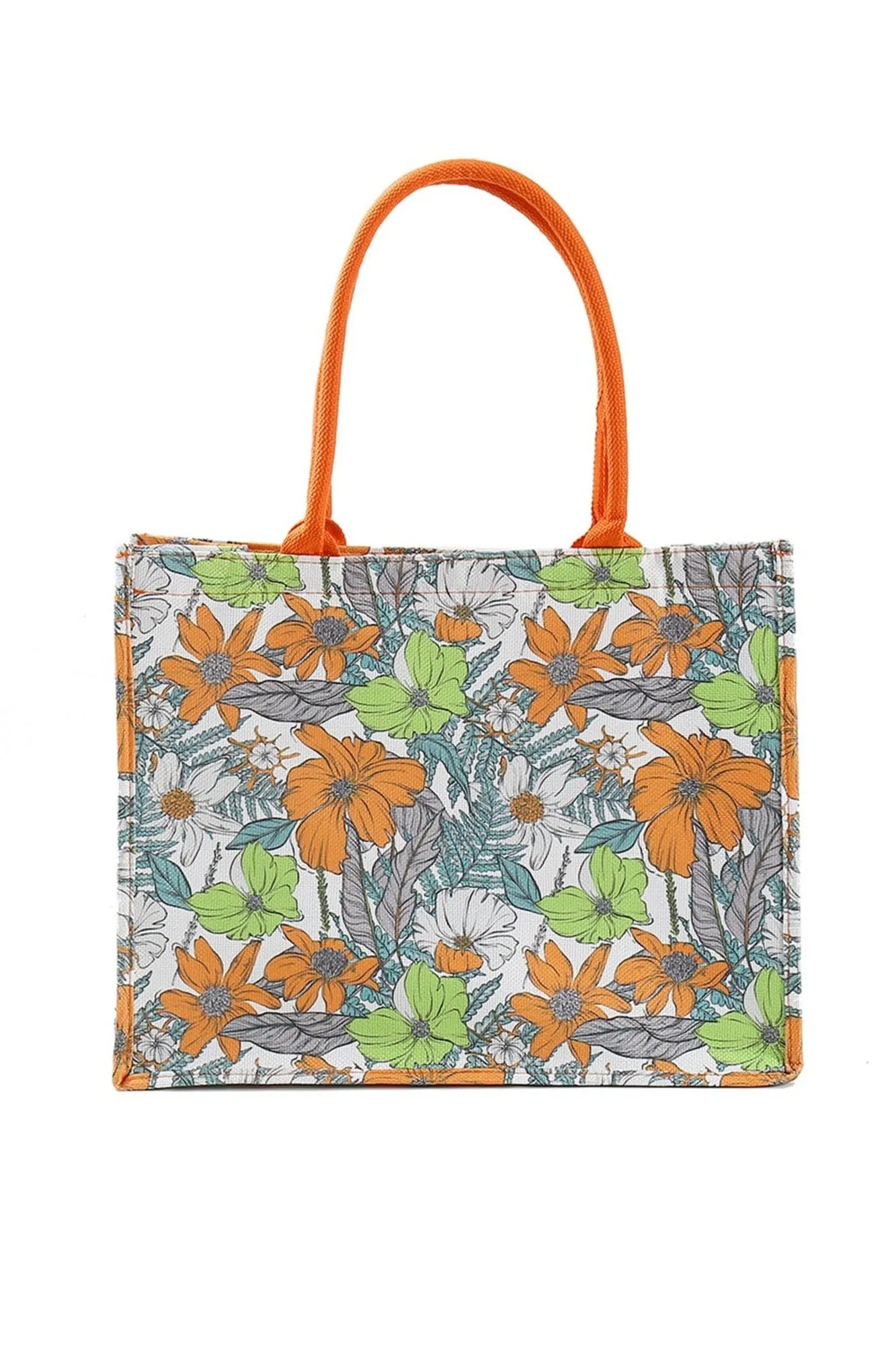 MB0222 Sasha Flower Pattern Tote Bag