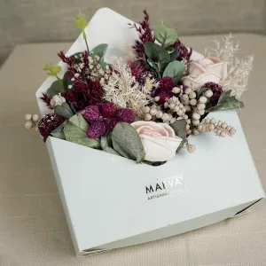 Purple Petal Promise Floral Envelope