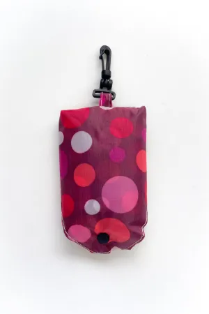 Reusable Shopping Bag - Magenta Spot