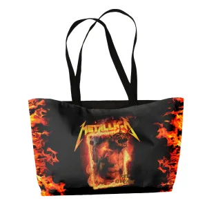 Rocksax Metallica Webbing Handled Beach/Shopper Bag - Fire