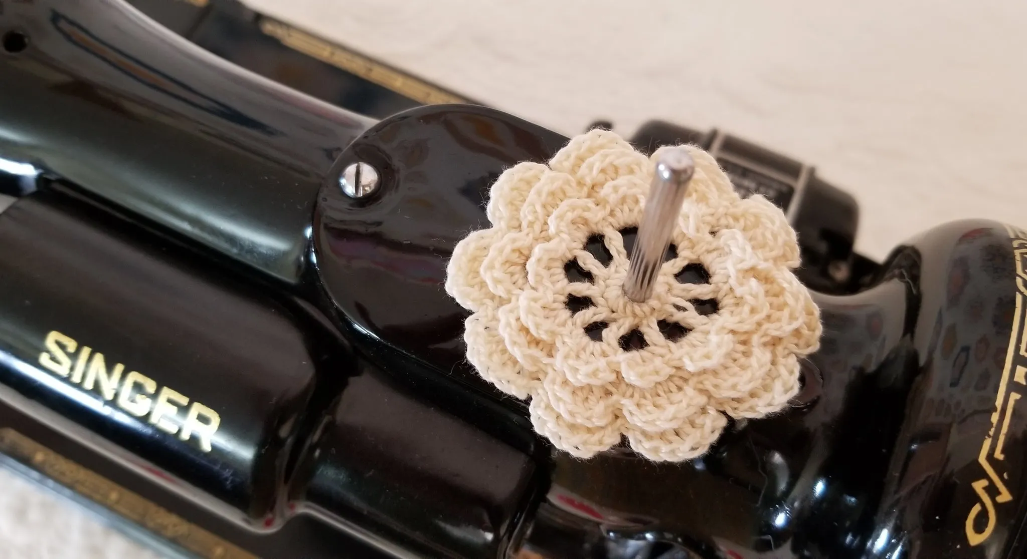 Spool Pin Doily