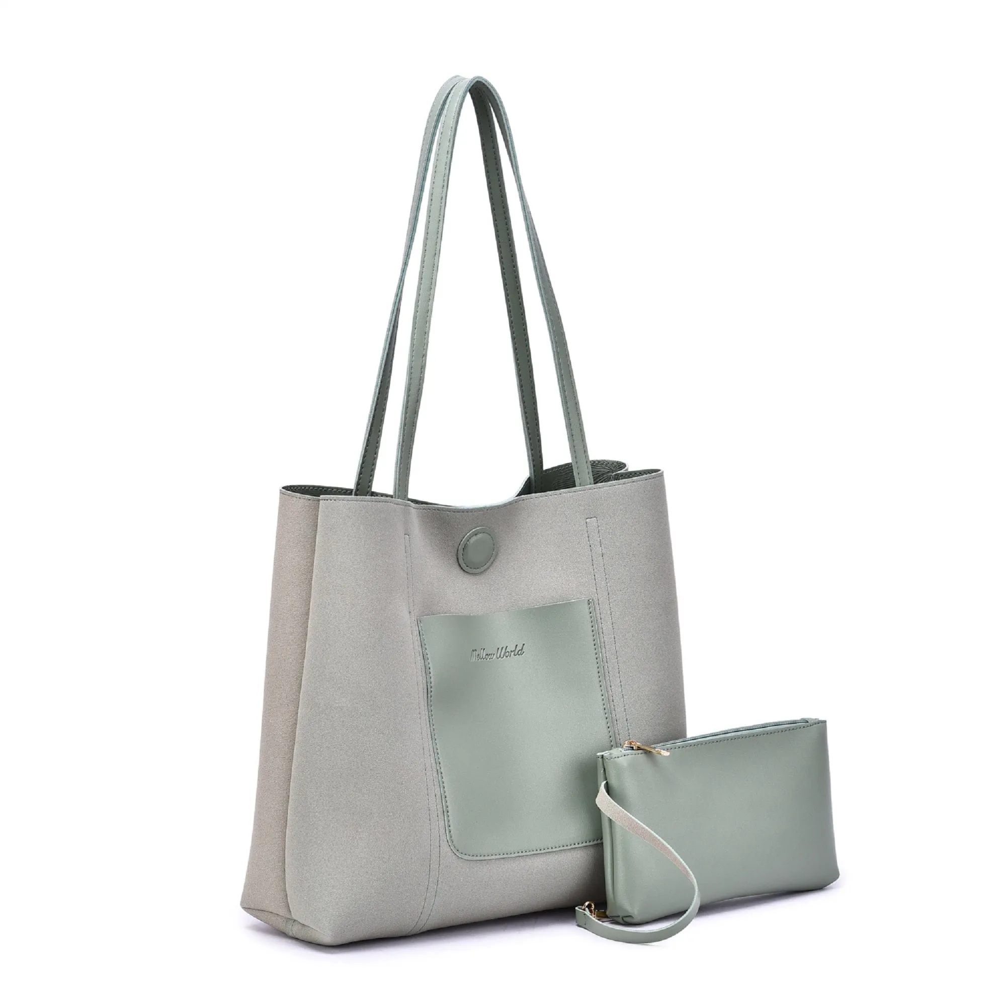 TB20503 Sadie Reversible Tote Bag With Wristlet