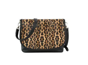 TD0011 Leopard Flap Over Crossbody