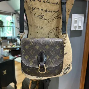 The Swift Crossbody - Vintage Monogram LV in Black